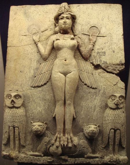 Die babylonische Göttin Ishtar