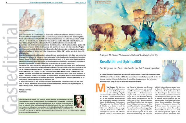 Kreativität und Spiritualität