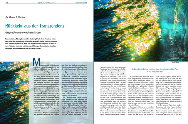 Dr. Thomas F. Wachter - Der komplette Artikel als PDF