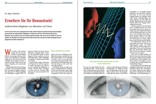 Rupert Sheldrake – Der komplette Artikel als PDF