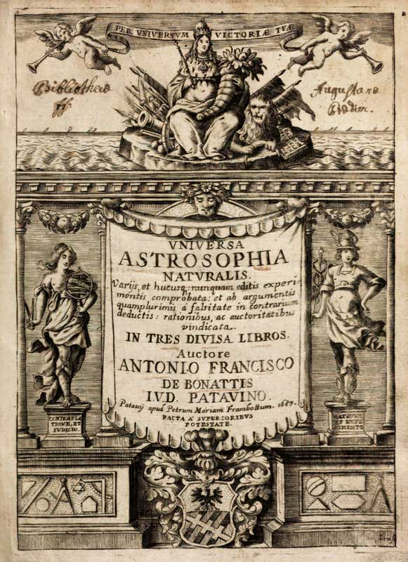 Astrosophie – oder »die Weisheit der Sterne« »Universa Astrosophia Naturalis« von Antonius Franciscus de Bonatti (1687)