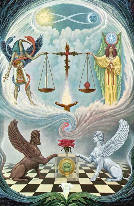 Astrosophie – oder »die Weisheit der Sterne« Libra von Johfra Bosschart