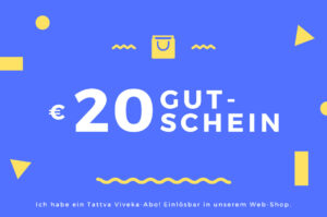 Gutschein über 20 € – einlösbar in unserem Online-Shop